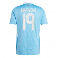 Belgien Johan Bakayoko #19 Auswärtstrikot EM 2024 Kurzarm